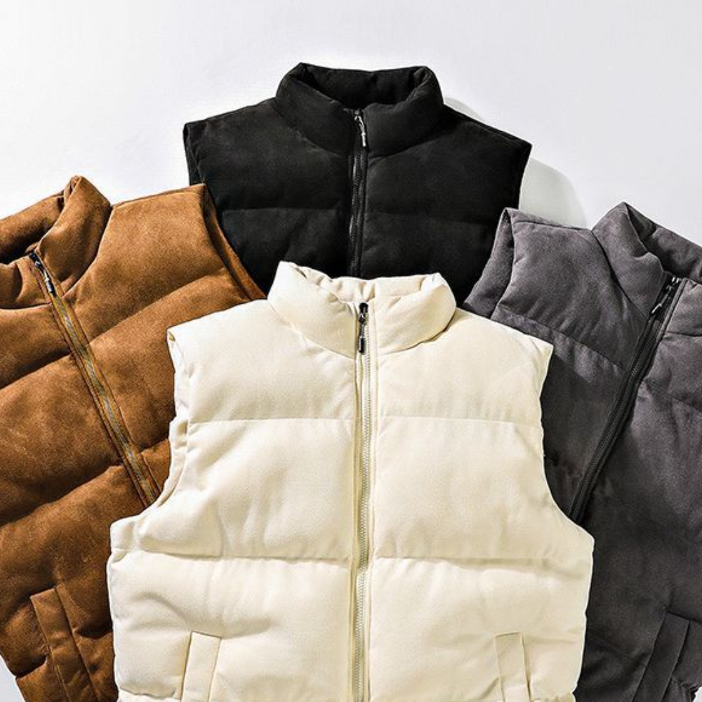 Adorjan - Gilet matelassé pour hommes, confortable et élégant, pour les jours froids