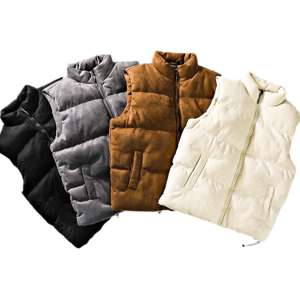 Adorjan - Gilet matelassé pour hommes, confortable et élégant, pour les jours froids