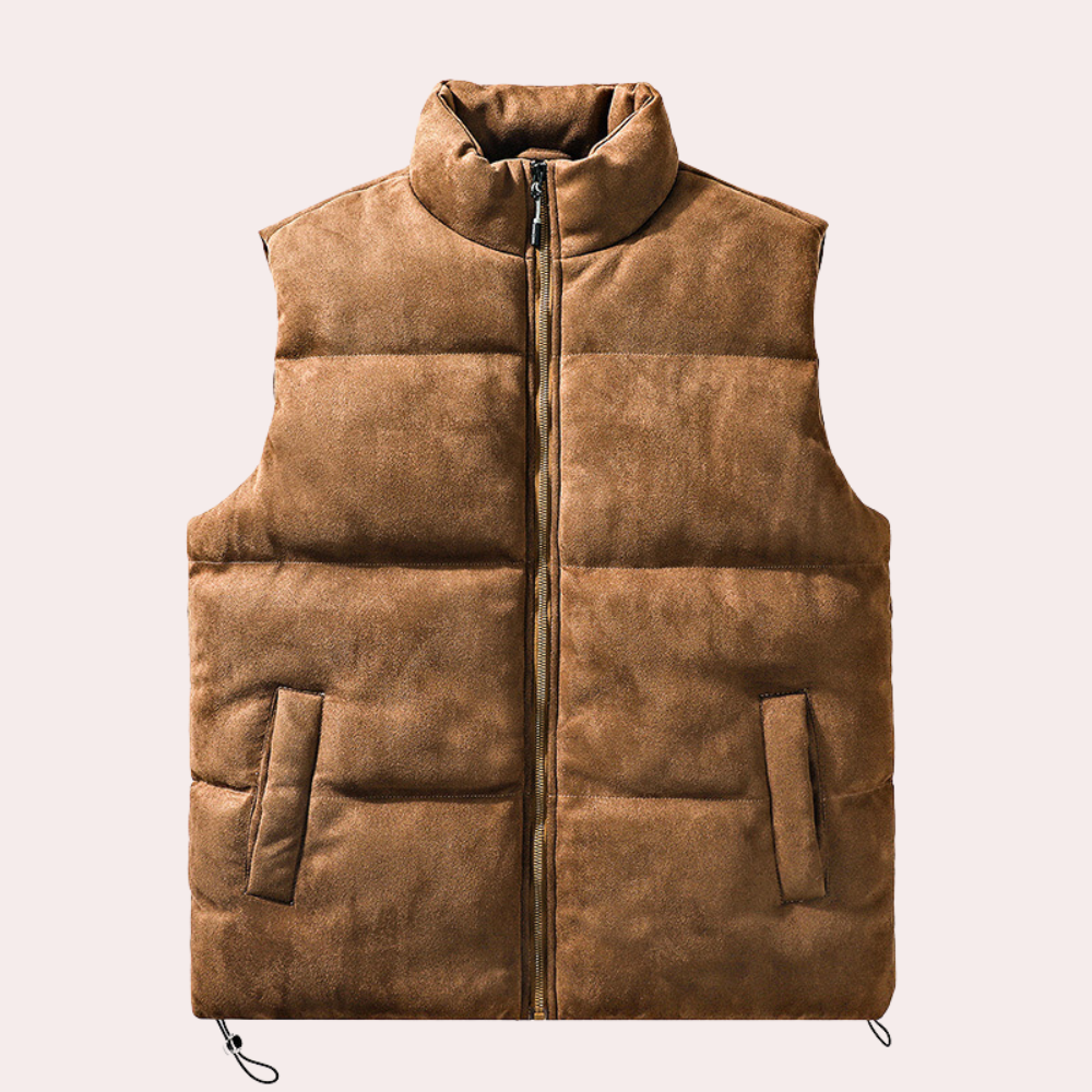 Adorjan - Gilet matelassé pour hommes, confortable et élégant, pour les jours froids