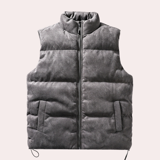 Adorjan - Gilet matelassé pour hommes, confortable et élégant, pour les jours froids