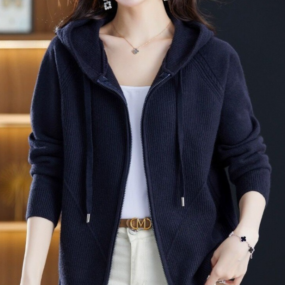Danika - Cardigan à capuche pour femmes pour un confort ultime