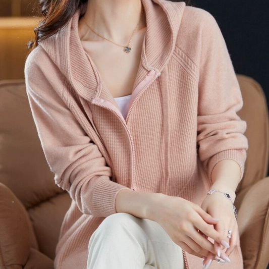 Danika - Cardigan à capuche pour femmes pour un confort ultime