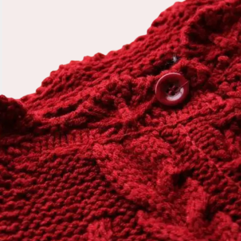 Elégant cardigan pour dames AILANA - Un style tricoté raffiné pour toutes les occasions