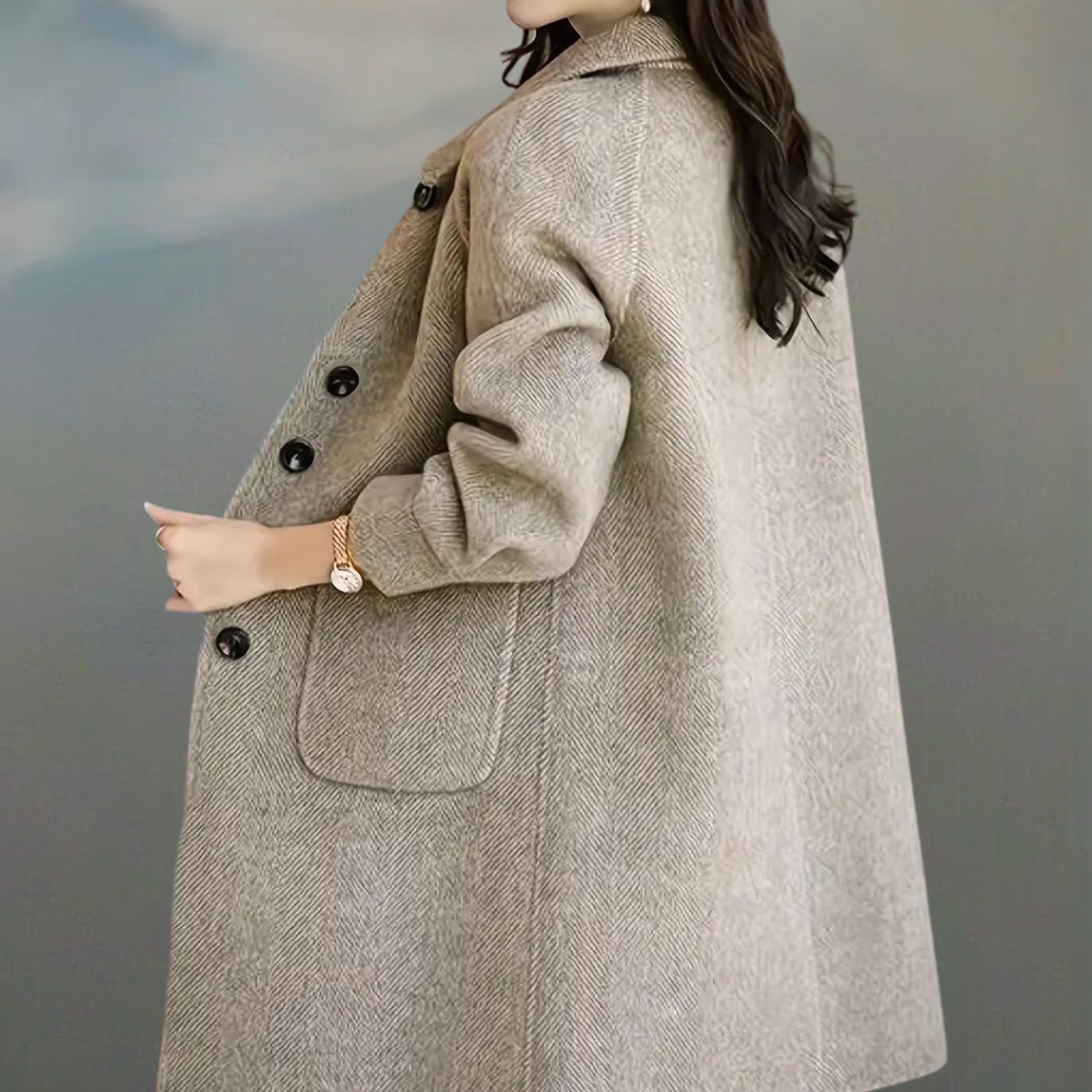 Leilana - Manteau d'hiver élégant et luxueux pour femmes