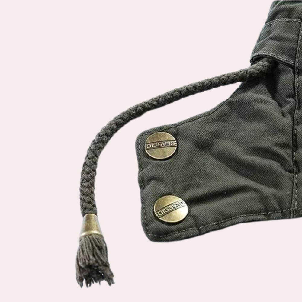 AARON - Manteau d'hiver à capuche pour hommes