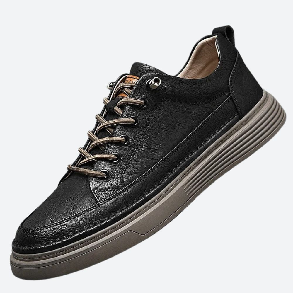 Baskets orthopédiques élégantes en cuir véritable de haute qualité - Castro