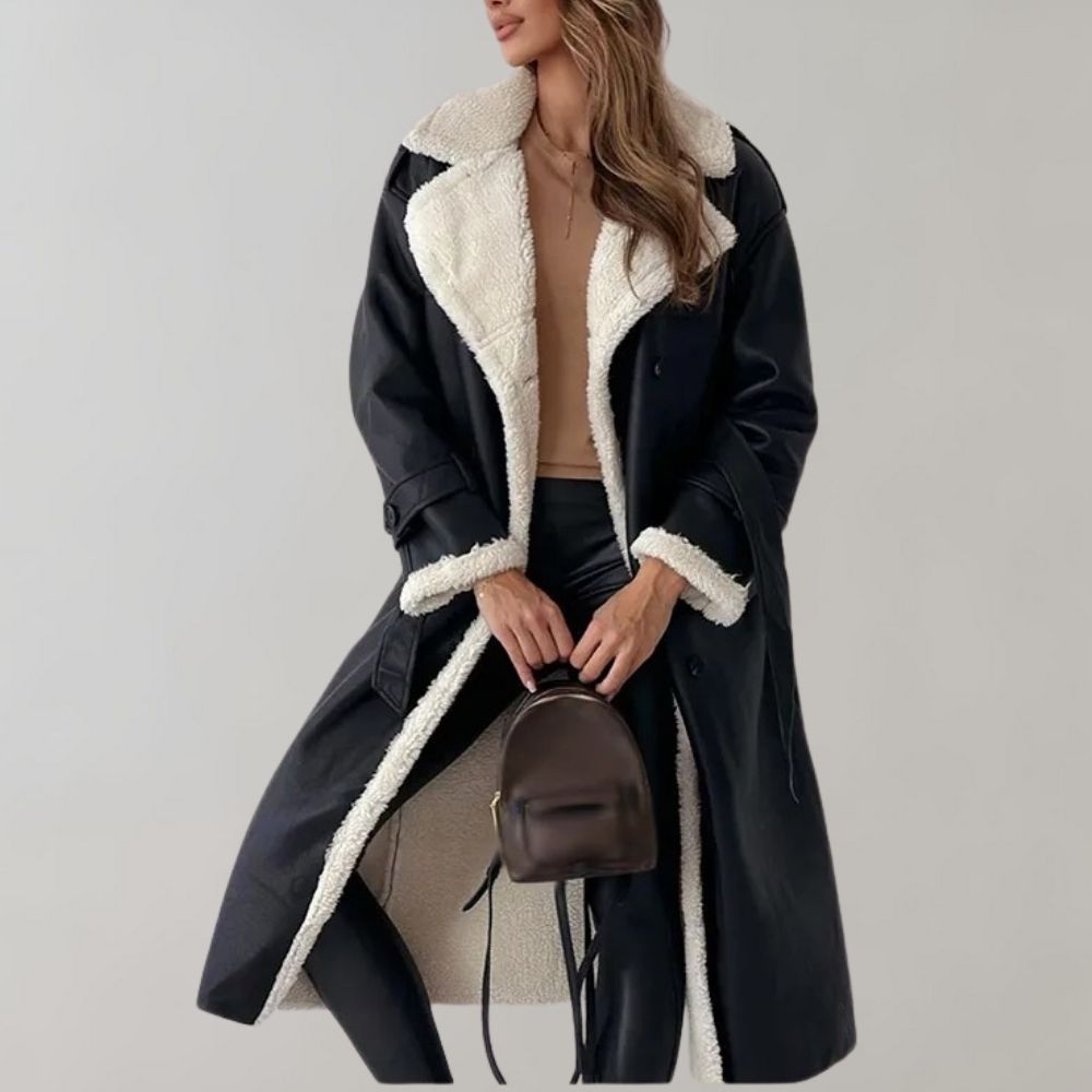 Manteau d'hiver long et élégant pour femmes de Cornelis