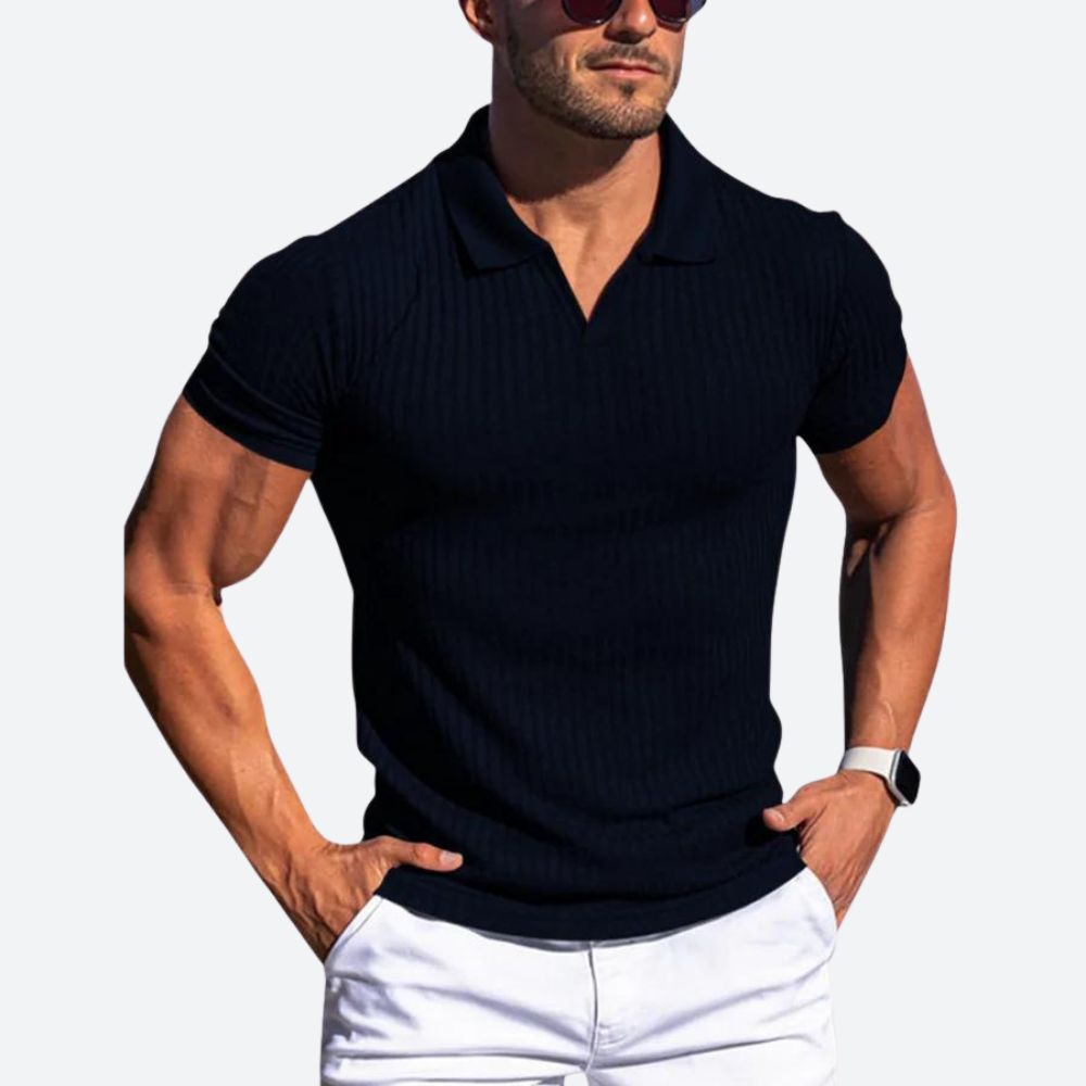 Polo ajusté stylé pour hommes - Dash