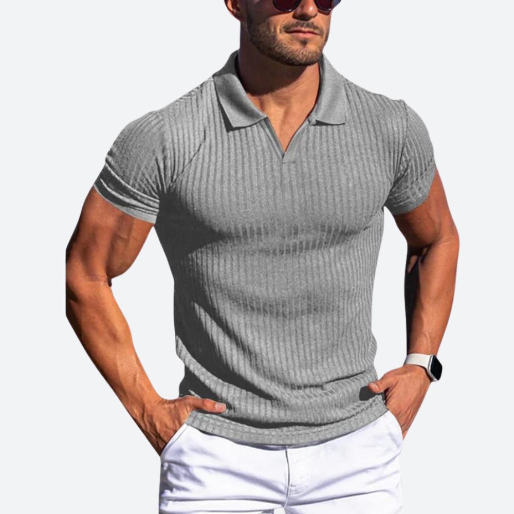 Polo ajusté stylé pour hommes - Dash