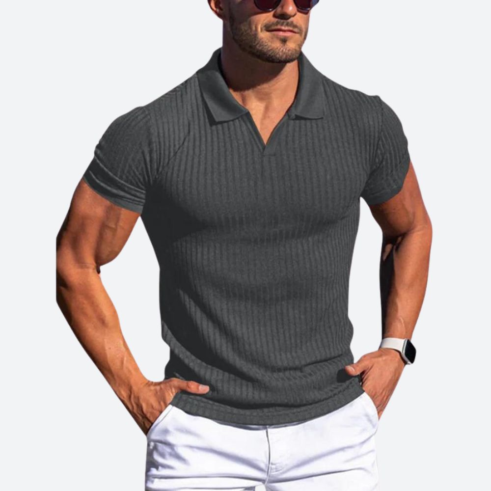 Polo ajusté stylé pour hommes - Dash