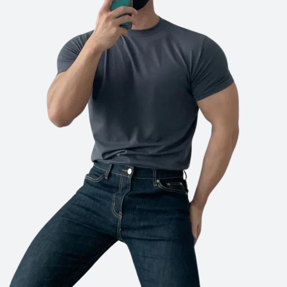 T-shirt musclé élégant pour hommes - Dennis Edition