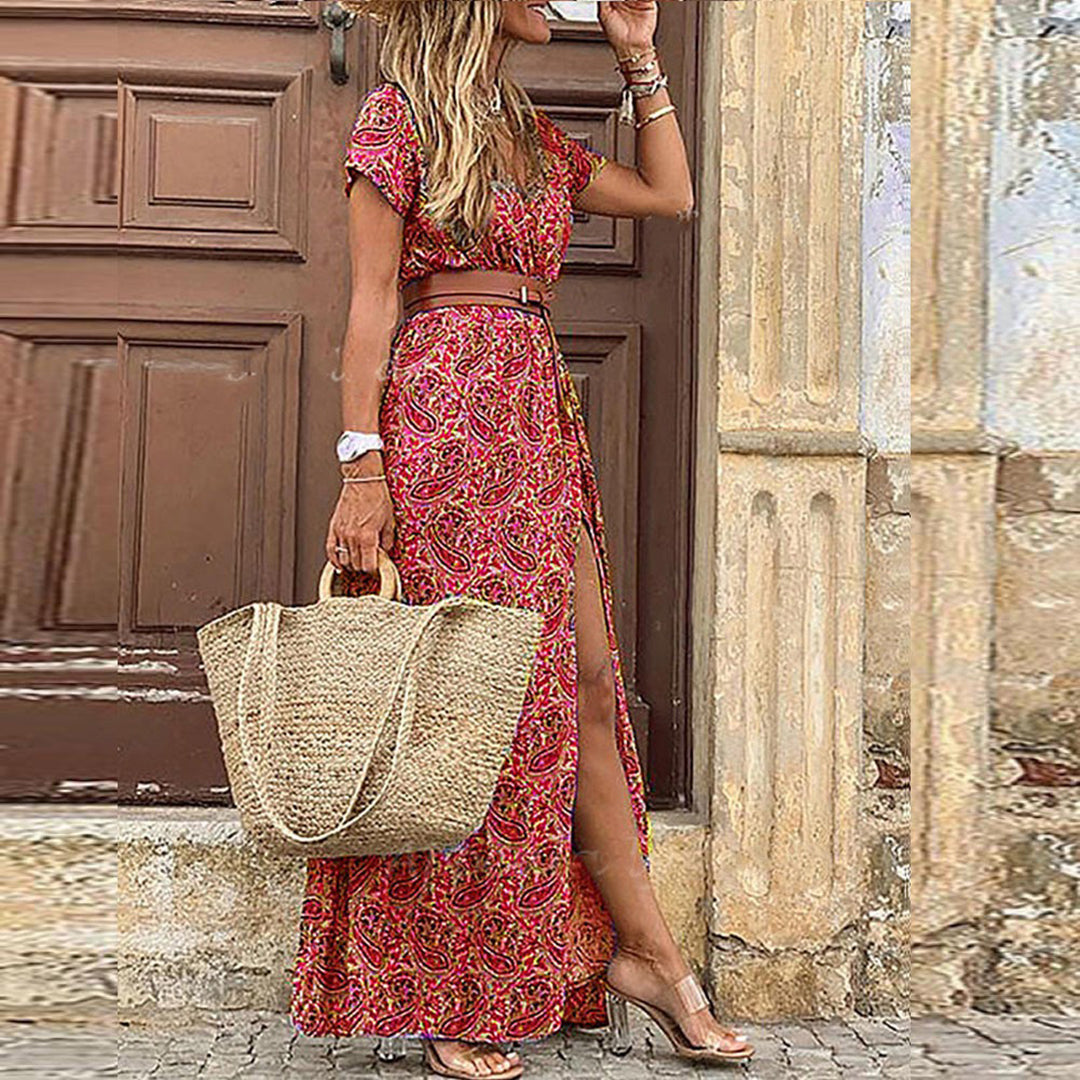 AGNES - Robe boho chic et sophistiquée pour un look intemporel