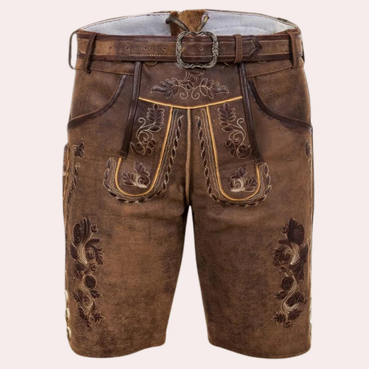 Erik - Short en cuir élégant pour hommes, pour un confort ultime