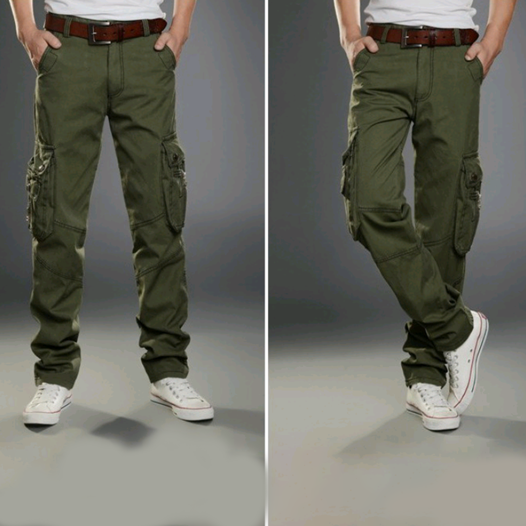 FLAVIO - Pantalon cargo tendance pour un look décontracté