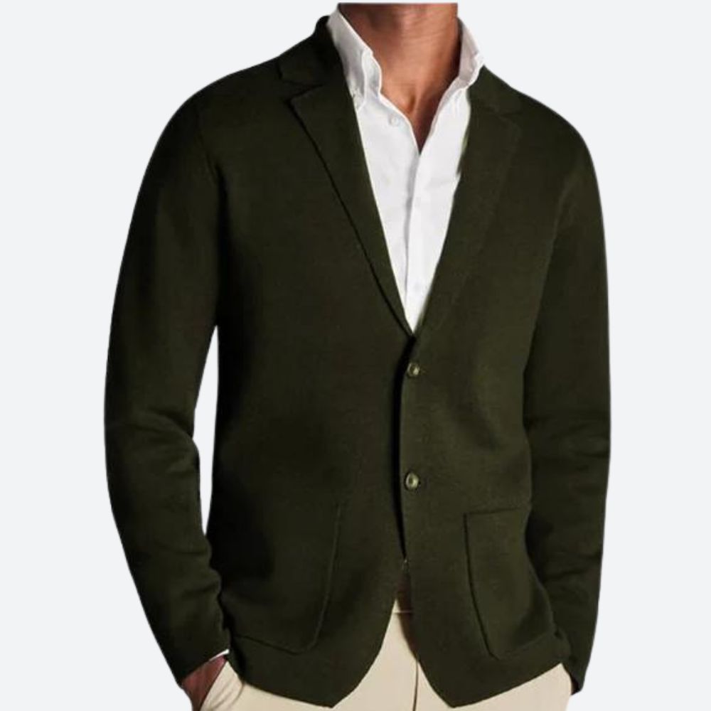 Pull blazer tricoté élégant pour l'homme moderne - Jomar