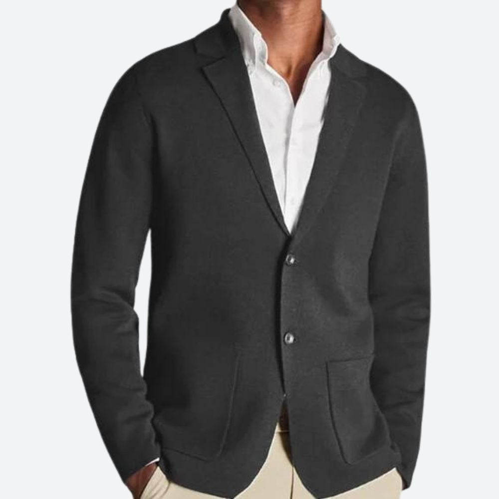 Pull blazer tricoté élégant pour l'homme moderne - Jomar