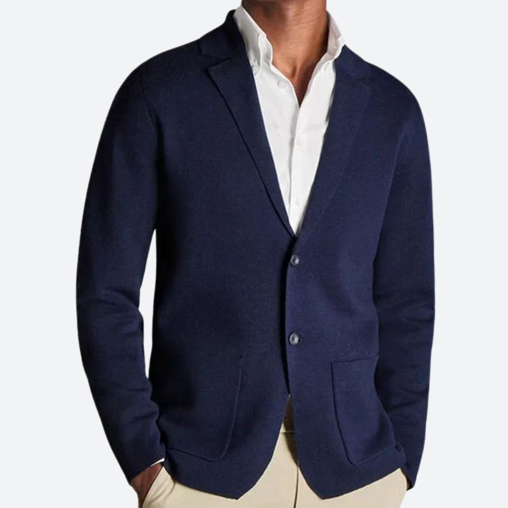 Pull blazer tricoté élégant pour l'homme moderne - Jomar
