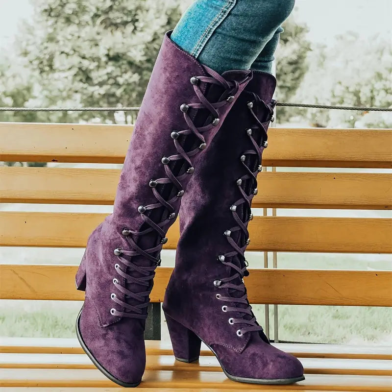 LEONA - Bottes élégantes à talons hauts pour femmes