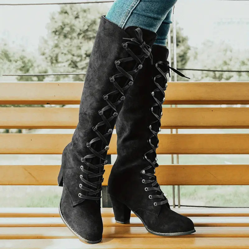 LEONA - Bottes élégantes à talons hauts pour femmes