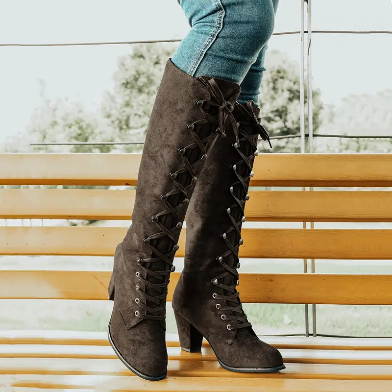 LEONA - Bottes élégantes à talons hauts pour femmes