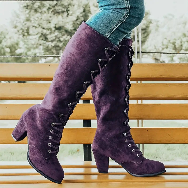 LEONA - Bottes élégantes à talons hauts pour femmes