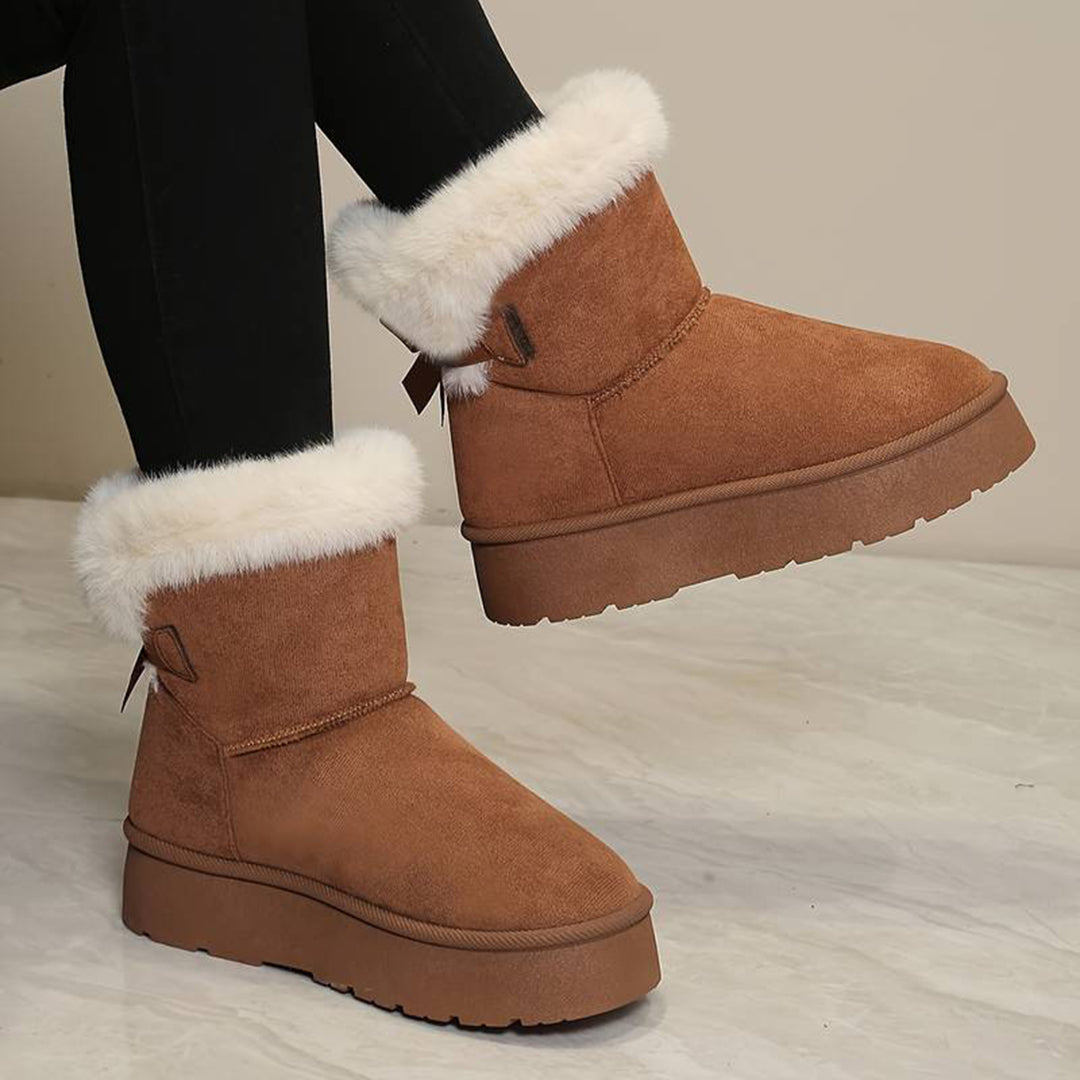 ZAARA - Bottes d'hiver élégantes à semelle épaisse et confortable