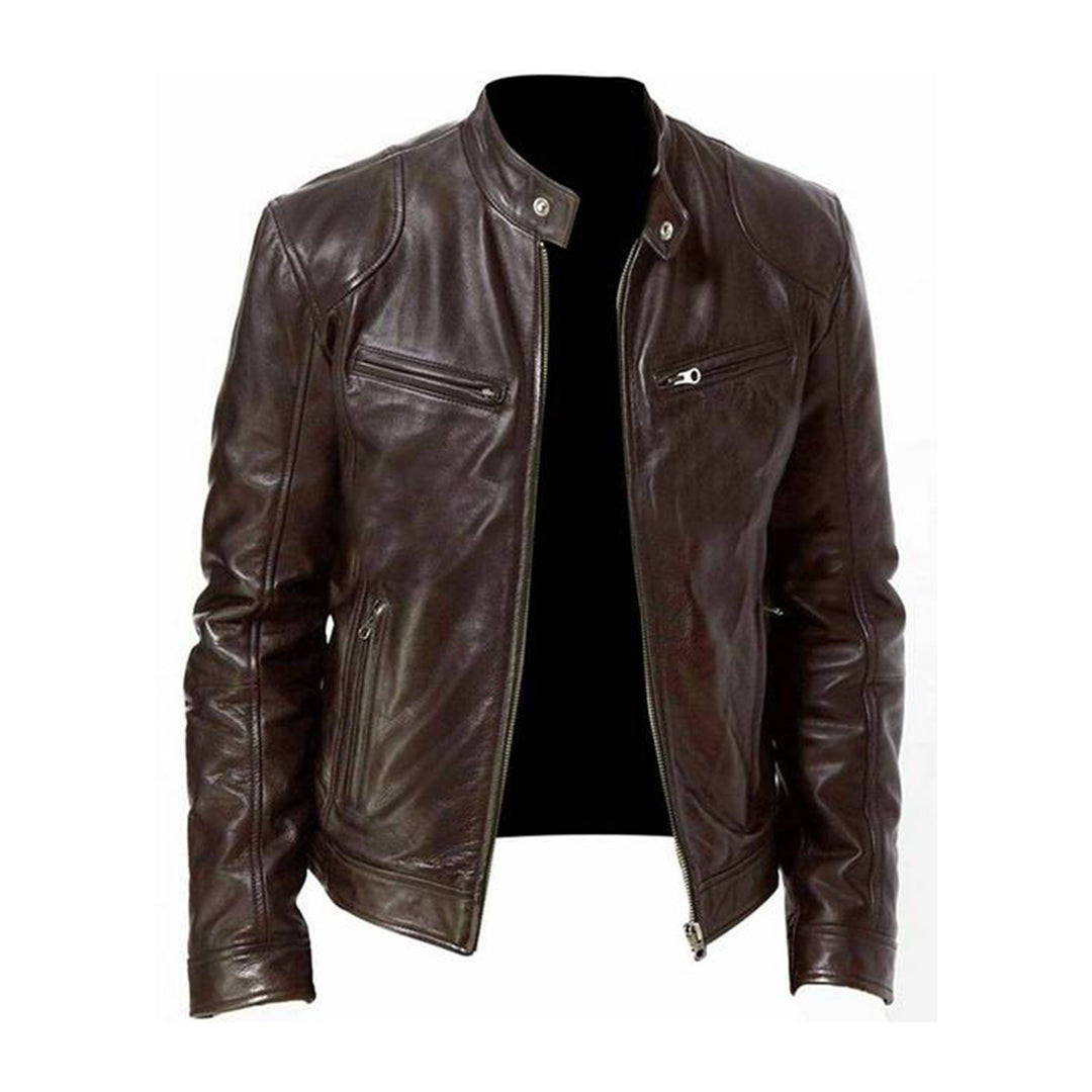 Veste en cuir MIKEL pour femmes - Un must pour tous les hommes