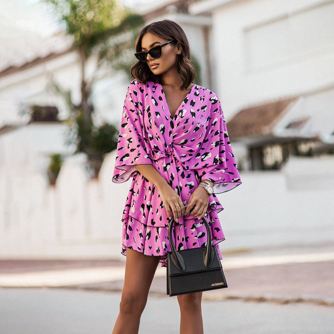 ANNALISE - Mini robe élégante et sophistiquée