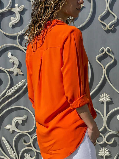 Paula - Chemisier à manches longues élégant et confortable pour femmes