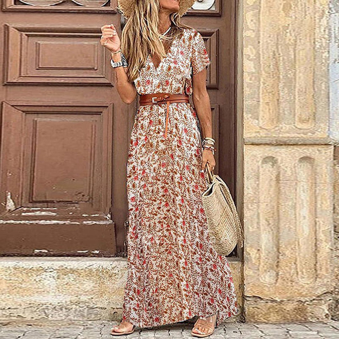 AGNES - Robe boho chic et sophistiquée pour un look intemporel