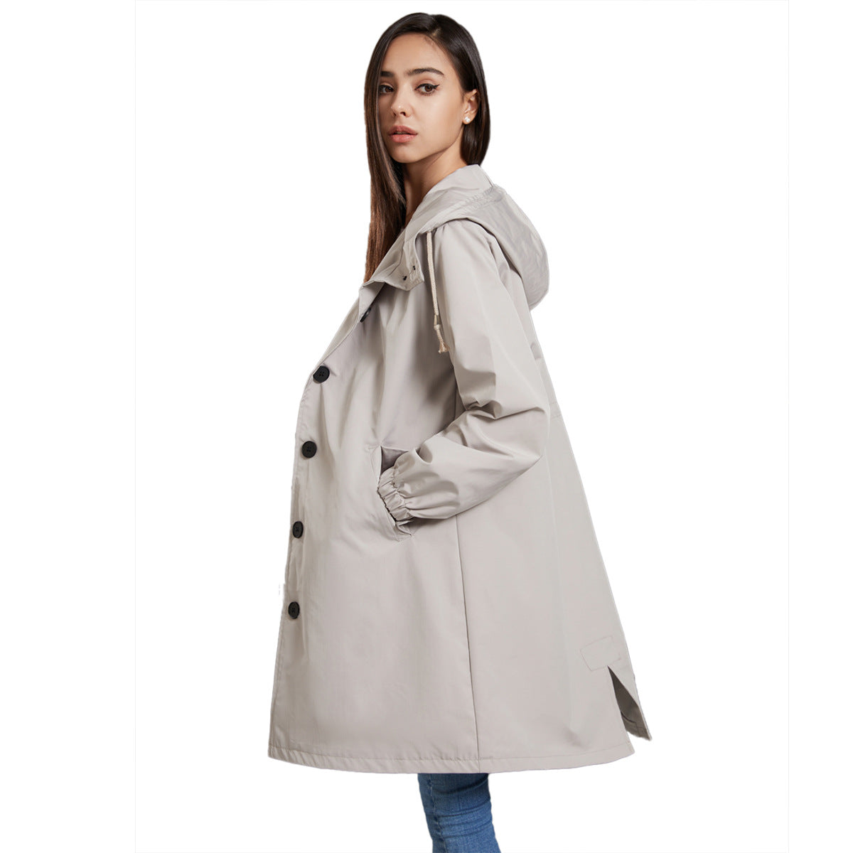 Victoria | Veste de pluie légère au look classique pour femme