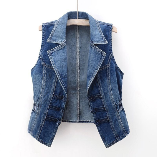 Sophie - Gilet en denim tendance pour femmes
