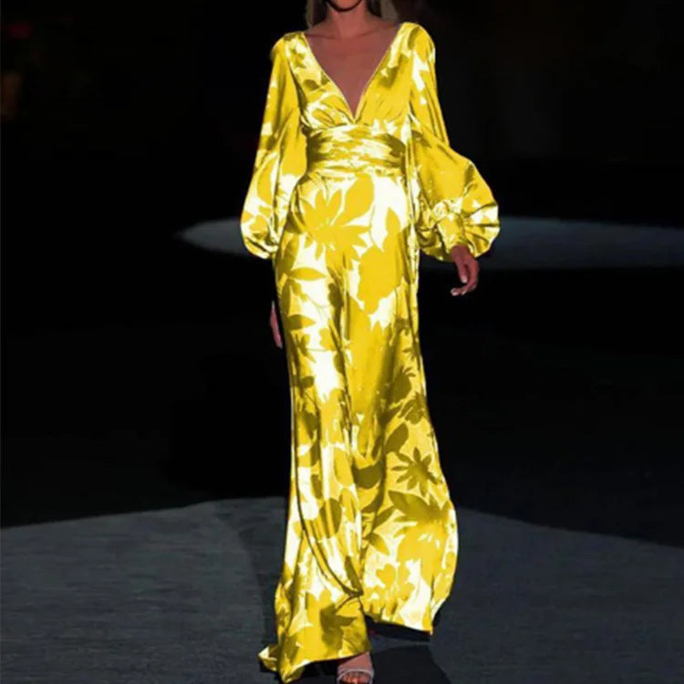 Mila - Robe d'été élégante et confortable à col en V pour femmes