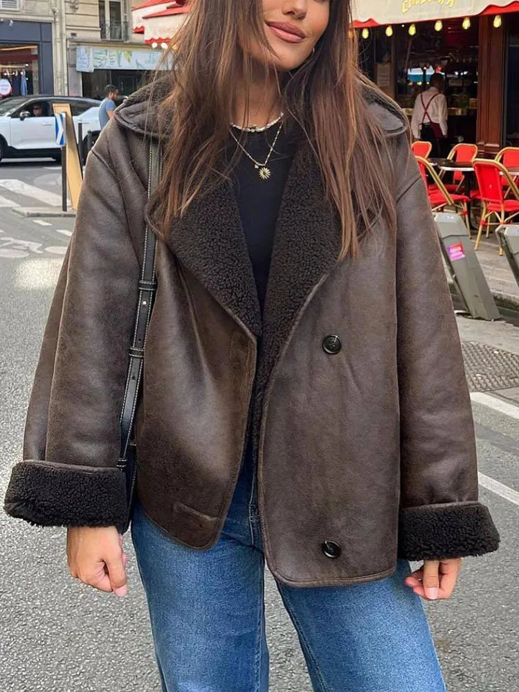 Loretta | Veste luxueuse au style chaud pour femme