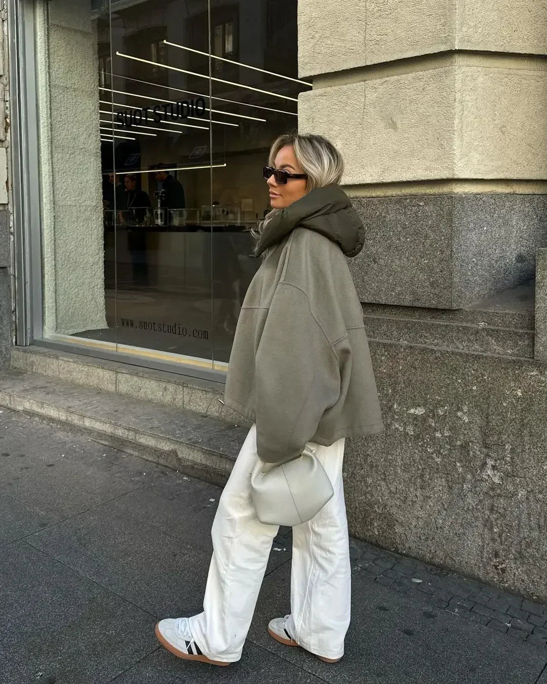 Kaya | Veste d'automne au style élégant pour femme