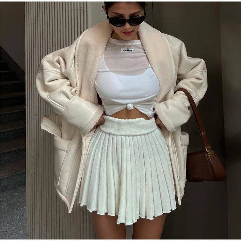 Isabeau | Veste tendance avec ceinture pour femme