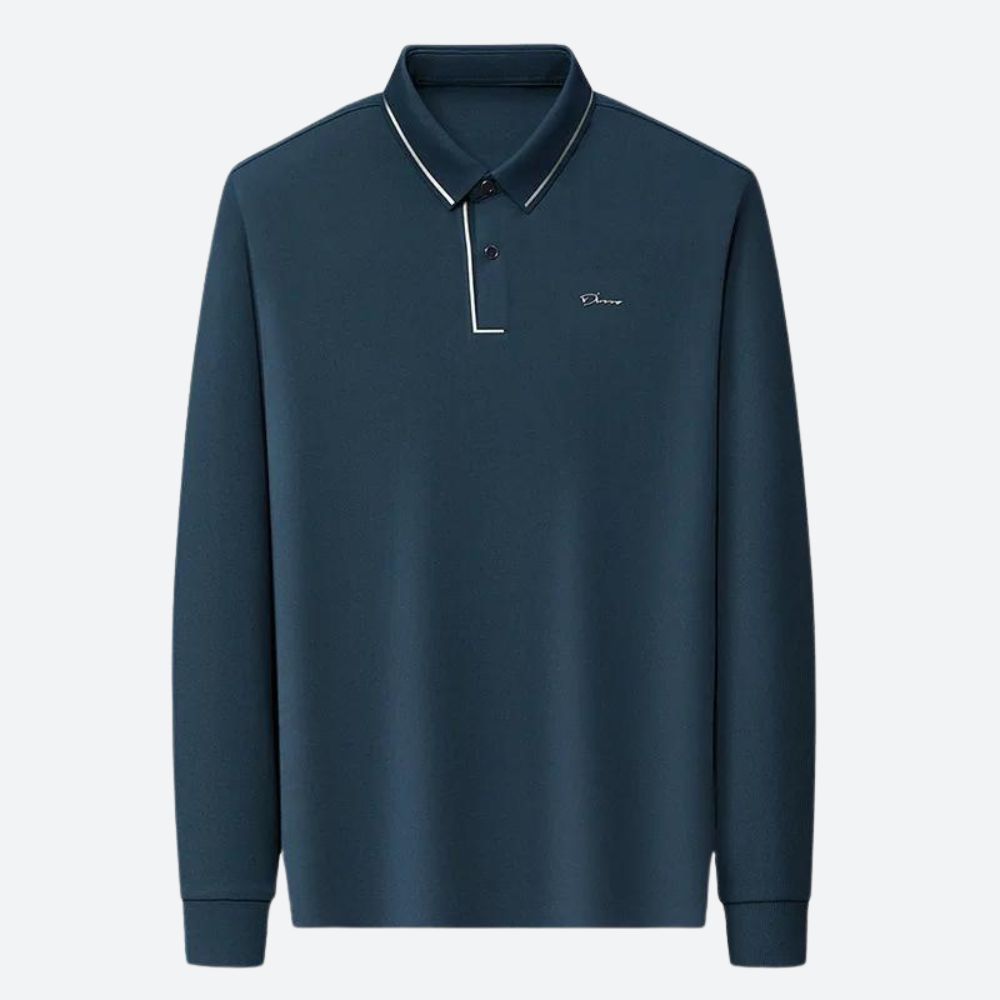 Polo à manches longues élégant - Terrence pour un look décontracté