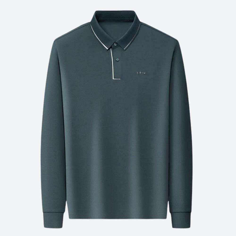 Polo à manches longues élégant - Terrence pour un look décontracté