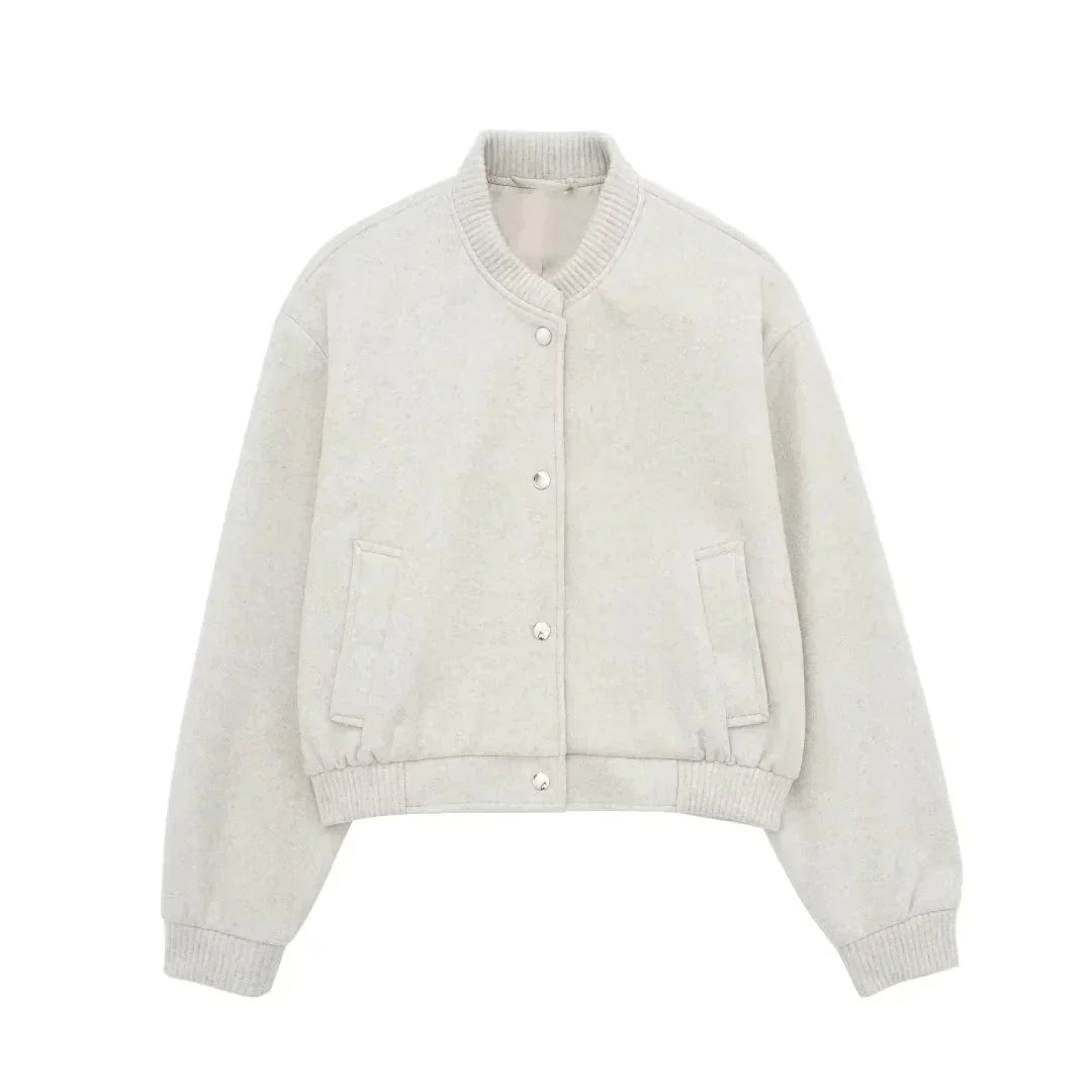 Rosalyn | Blouson bomber court pour femme