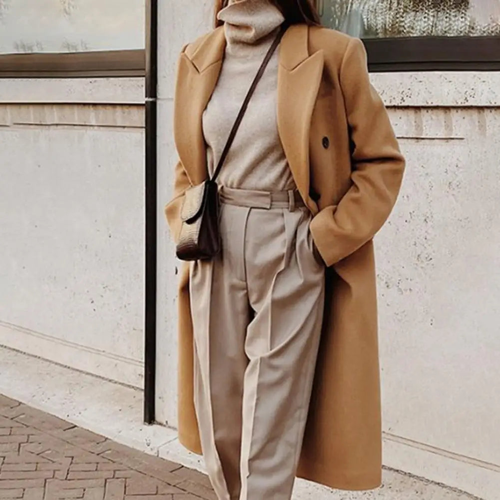 Jacquelyn | Manteau trench à double boutonnage pour femme