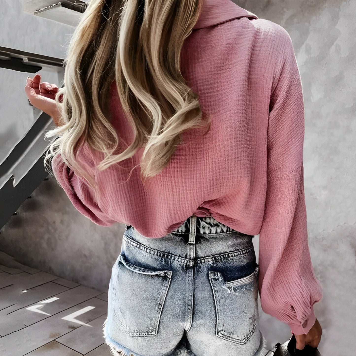 Aliana - Chemisier européen élégant à manches longues pour femmes pour un automne stylé