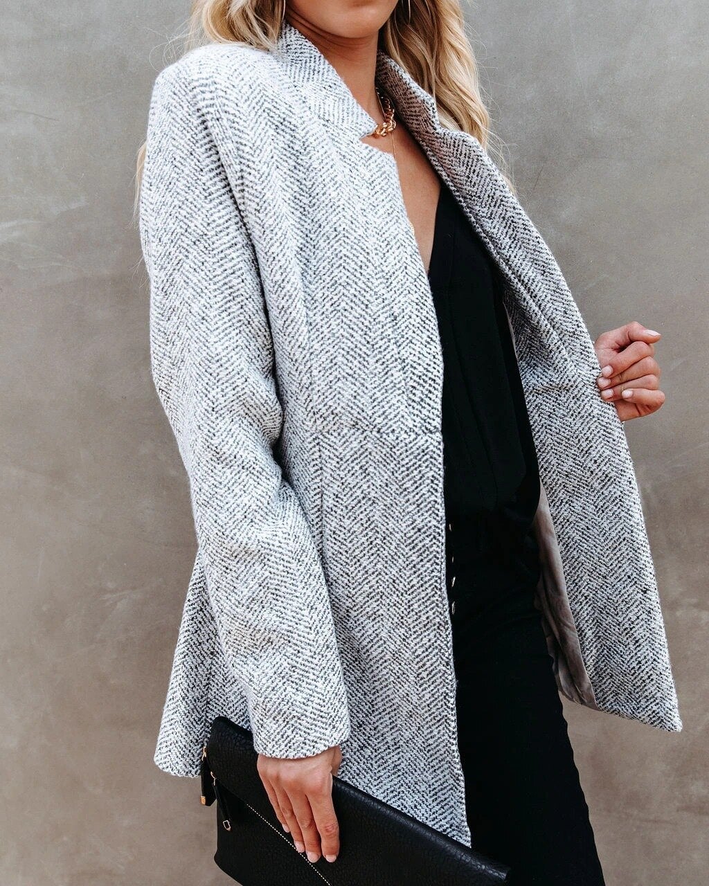 Noa | Veste en tweed à texture raffinée pour femme