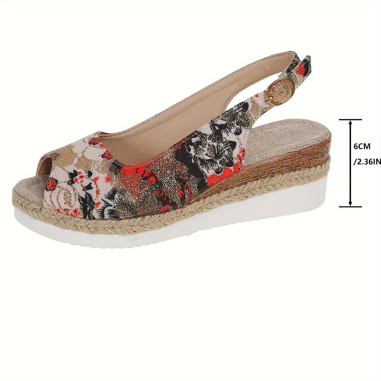 Flora - Tongs élégantes et confortables à imprimé floral pour femmes