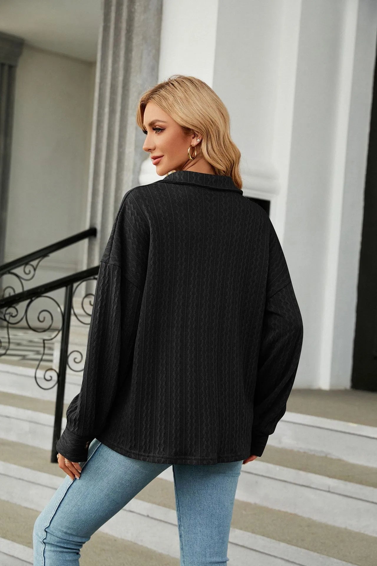 Marian - Chemisier d'été élégant et confortable avec imprimé tendance pour femmes