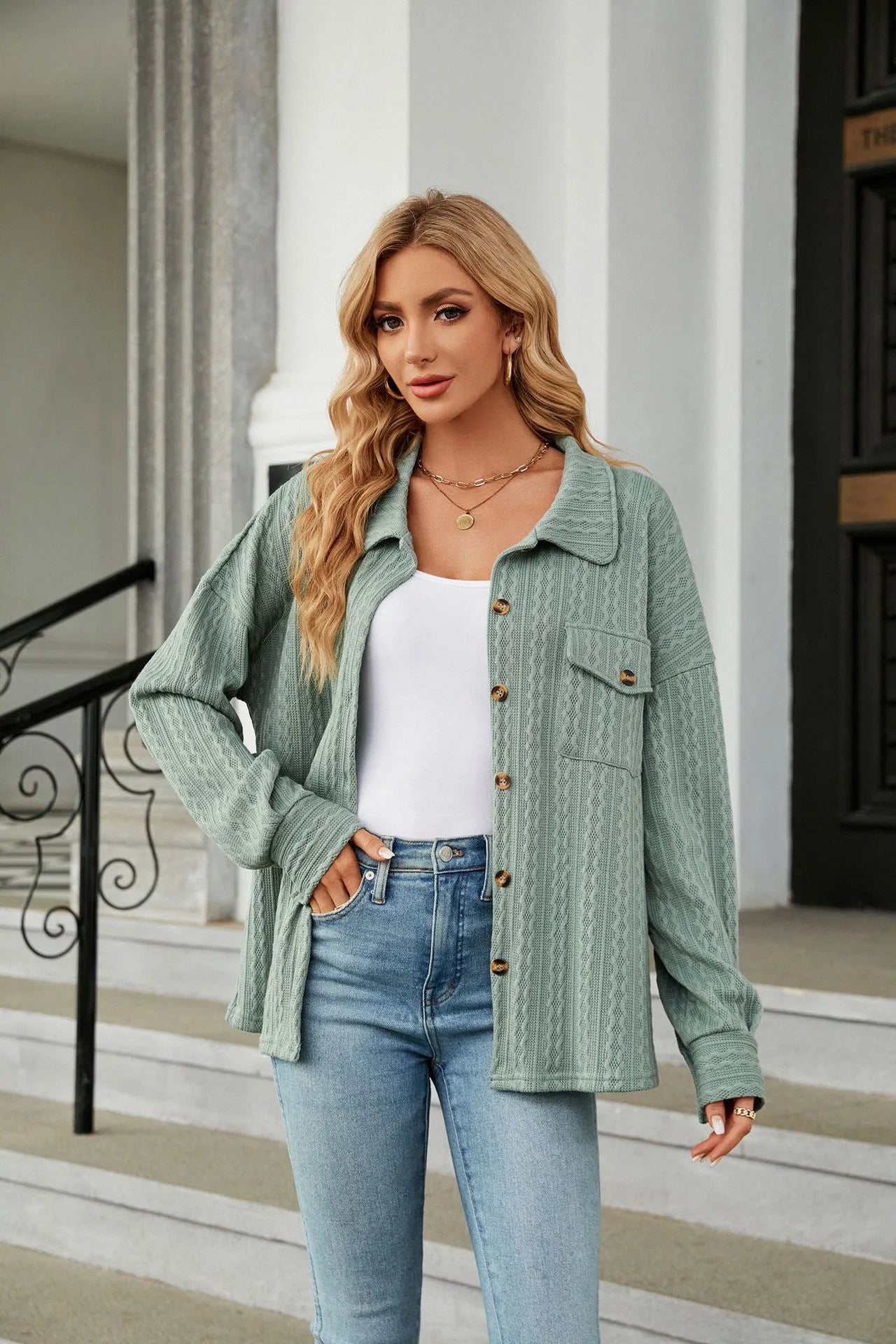 Marian - Chemisier d'été élégant et confortable avec imprimé tendance pour femmes