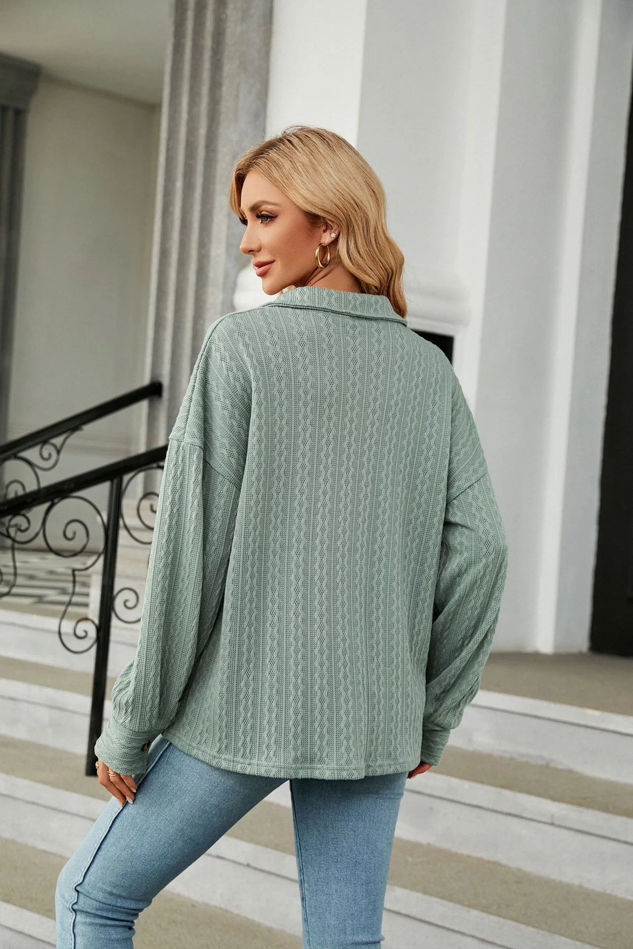 Marian - Chemisier d'été élégant et confortable avec imprimé tendance pour femmes