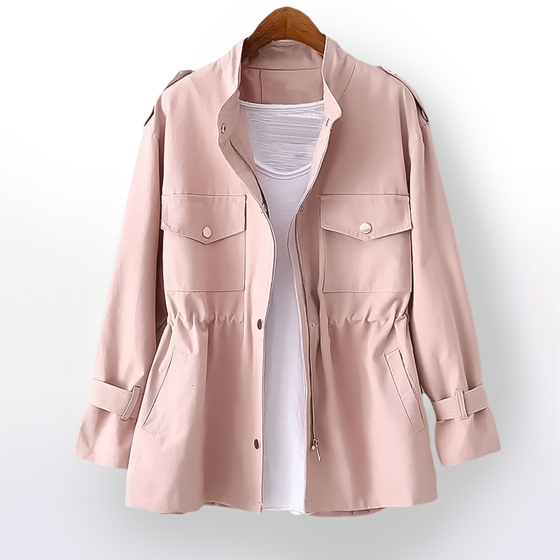 Yara | Manteau trench à coupe ajustée pour femme