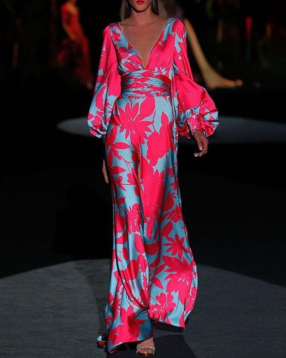 Mila - Robe d'été élégante et confortable à col en V pour femmes