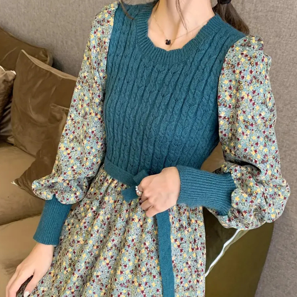 DAYSI - Robe d'hiver chic et élégante pour femmes