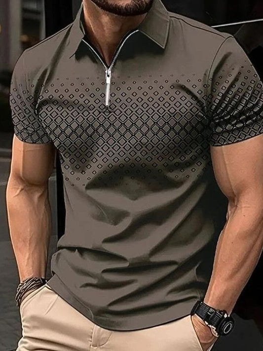 Polo d'été classique et élégant pour hommes - Vison